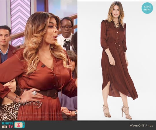 Peasant Detail Dress by Chicos worn by Wendy Williams on The Wendy Williams Show