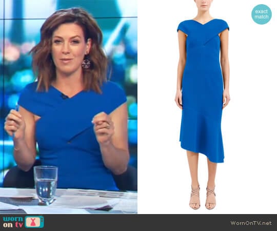 Catalyst Dress by Ginger & Smart worn by Gorgi Coghlan on The Project