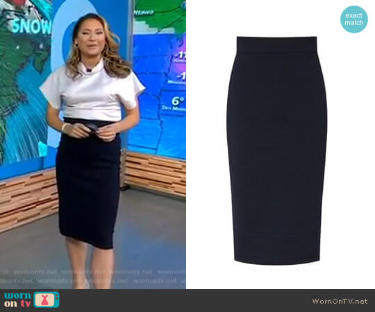 'Guardian' Skirt by Reiss worn by Ginger Zee on Good Morning America