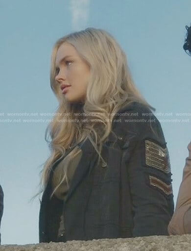 Lauren's black military jacket on The Gifted