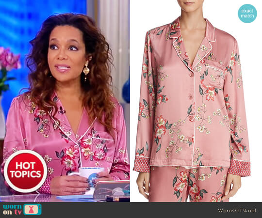 Lillit Blouse by Joie worn by Sunny Hostin on The View