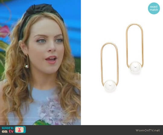 The Frida Earrings by One Six Five worn by Fallon Carrington (Elizabeth Gillies) on Dynasty