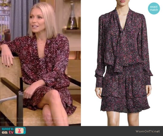 'Marybeth' Dress by Parker worn by Kelly Ripa on Live with Kelly and Mark