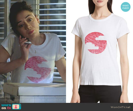 The Tee by Rag & Bone worn by Ella Lopez (Aimee Garcia) on Lucifer