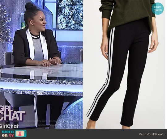 'Simone' Pants by Rag & Bone worn by Tamera Mowry on The Real