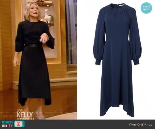 'Savanna' Dress by Tibi worn by Kelly Ripa on Live with Kelly and Mark