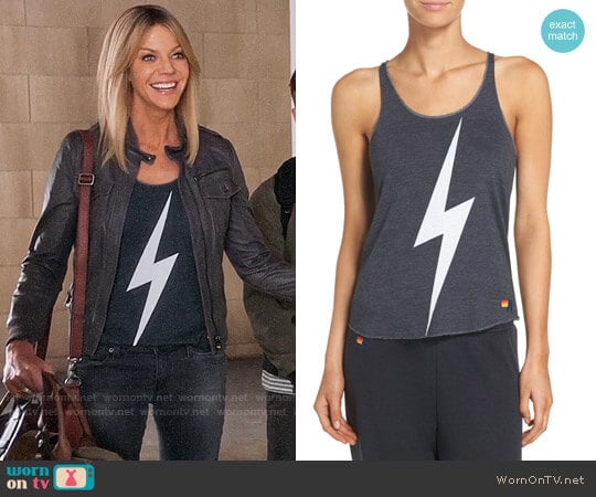 Aviator Nation Bolt Tank worn by Mackenzie Murphy (Kaitlin Olson) on The Mick