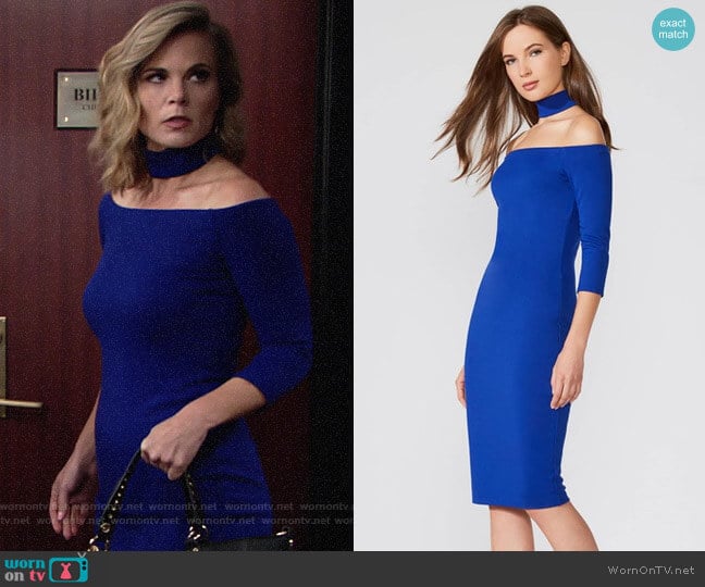 Bailey 44 Drama Queen Dress worn by Phyllis Newman (Gina Tognoni) on The Young and the Restless