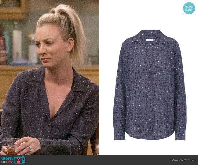 Equipment Adalyn Shirt worn by Penny Hofstadter (Kaley Cuoco) on The Big Bang Theory