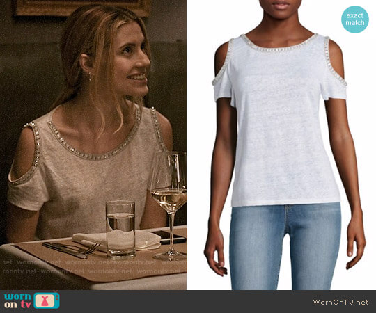 Generation Love Cindy Top worn by Stephanie 'Stevie' McCord (Wallis Currie-Wood) on Madam Secretary