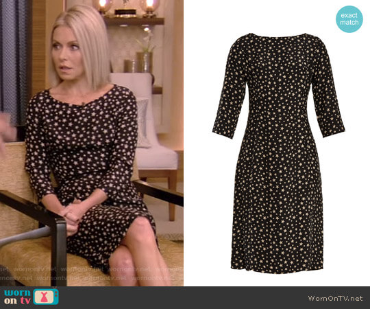 'Clara' Dress by Harley Viera Newton worn by Kelly Ripa on Live with Kelly and Mark