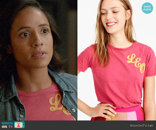 J. Crew Horoscope T-shirt in Leo worn by Jacinda (Dania Ramirez) on OUAT