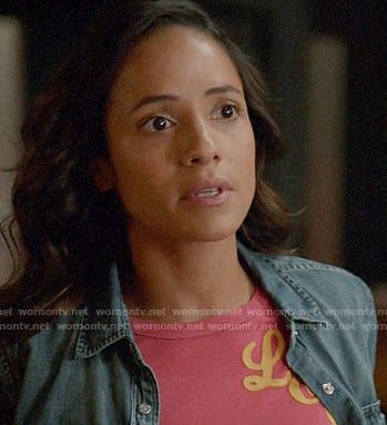 Jacinda’s LEO tee on Once Upon a Time