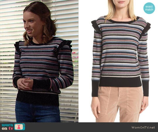 Joie Cais Sweater worn by Coco Spectra (Courtney Grosbeck) on The Bold and the Beautiful