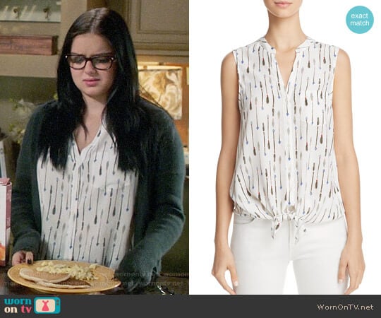 Joie Edalette top worn by Alex Dunphy (Ariel Winter) on Modern Family