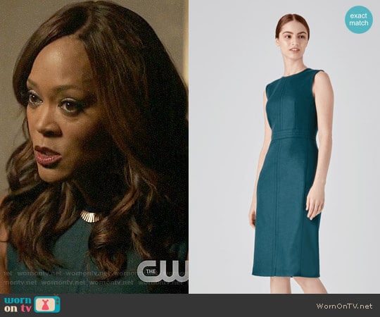 WornOnTV: Sierra’s green sheath dress on Riverdale | Robin Givens ...