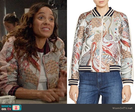 Maje Boyan Jacket worn by Jacinda (Dania Ramirez) on Once Upon A Time