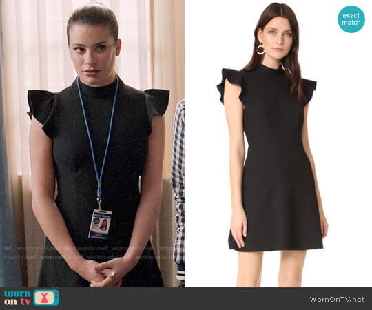 Parma Dress by Rachel Zoe worn by Valentina Barella (Lea Michele) on The Mayor