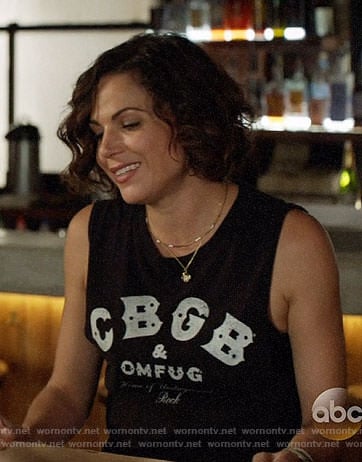 Roni’s CBGB top on Once Upon a Time