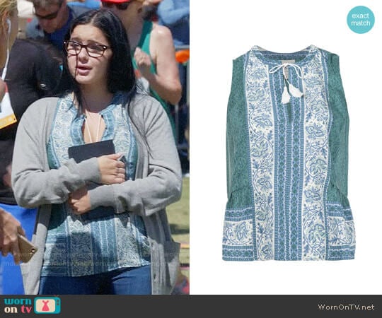 Sea Sabine Top worn by Alex Dunphy (Ariel Winter) on Modern Family