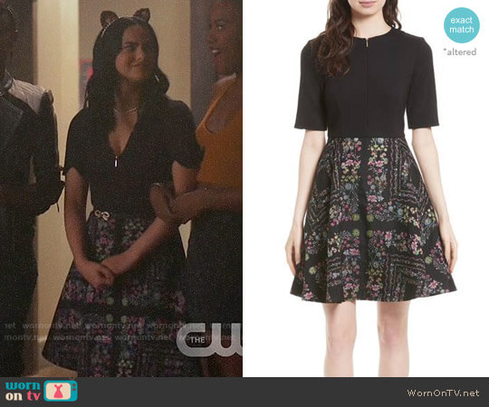 Ted Baker Mooris Dress worn by Veronica Lodge (Camila Mendes) on Riverdale