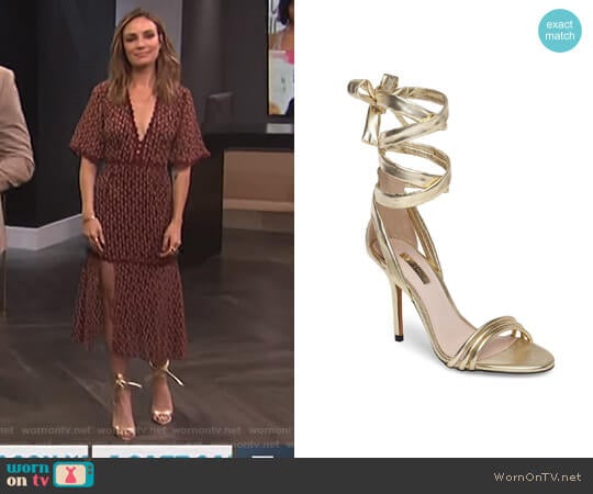 'Ramona' Sandal by Topshop worn by Catt Sadler on E! News