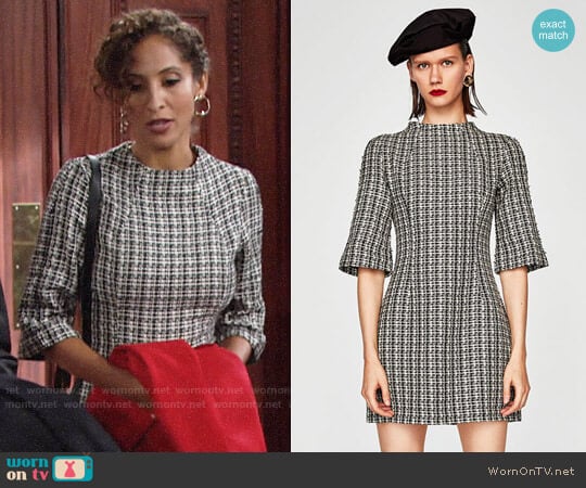 WornOnTV: Lily’s tweed dress on The Young and the Restless | Christel ...