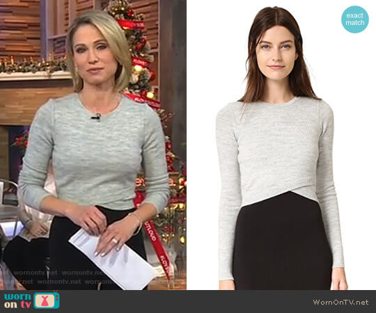 'Ford' Sweater by A.L.C. worn by Amy Robach on Good Morning America