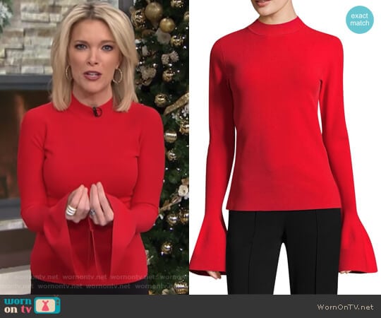 Bell Sleeve Sweater by Diane von Furstenberg worn by Megyn Kelly on Today