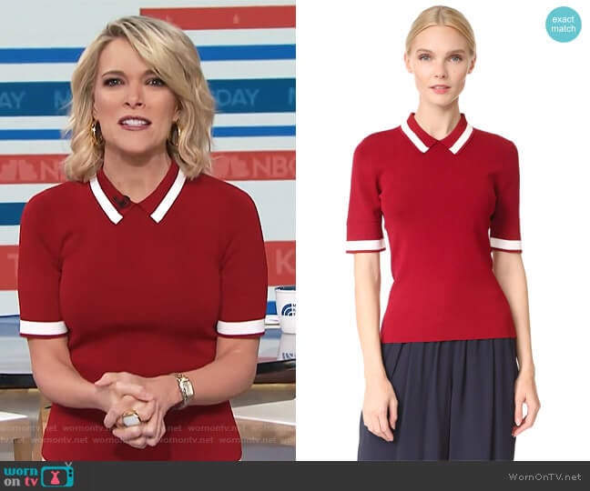 Polo Shirt by Jason Wu Grey worn by Megyn Kelly on Today