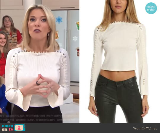 Ribbed Long Sleeve Top by 3.1 Phillip Lim worn by Megyn Kelly on Today