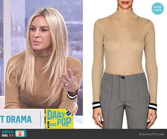 'Priya' Top by Rag & Bone worn by Morgan Stewart on E! News