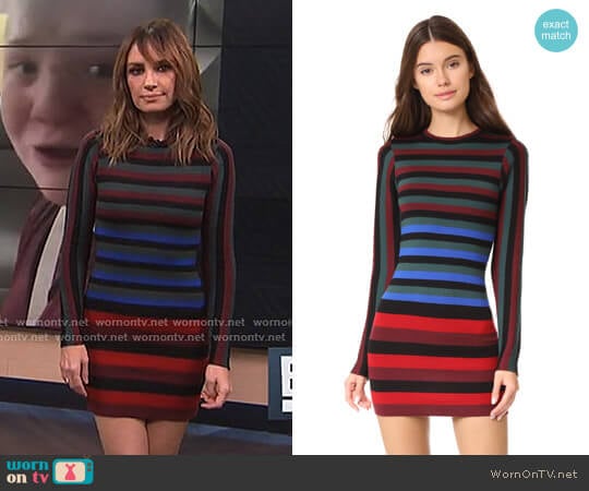 'Lorena' Dress by Ronny Kobo worn by Catt Sadler on E! News