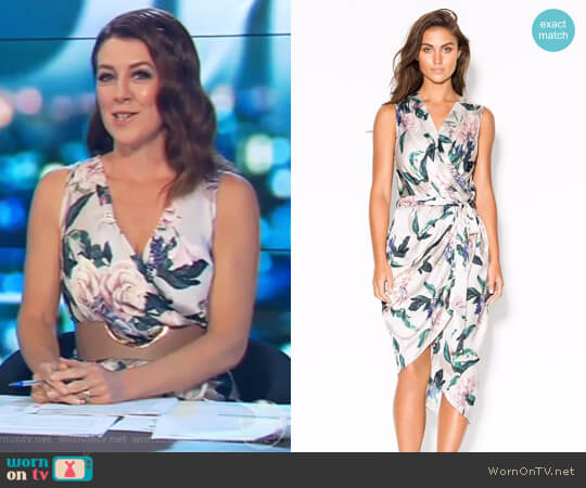 True Romance Dress by Sheike worn by Gorgi Coghlan on The Project