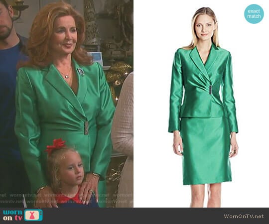 Rob Skirt Suit by Tahari ASL worn by Maggie Horton (Suzanne Rogers) on Days of our Lives