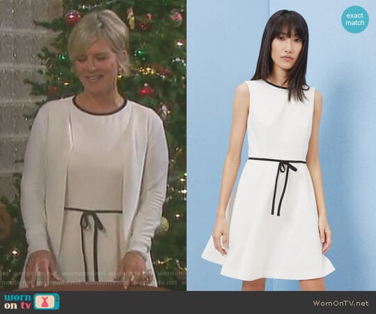 'Saydey' Bow Detail Skater Dress by Ted Baker worn by Kayla Brady (Mary Beth Evans) on Days of our Lives