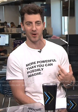 Will's more powerful than you can possibly imagine tee on Live from E!
