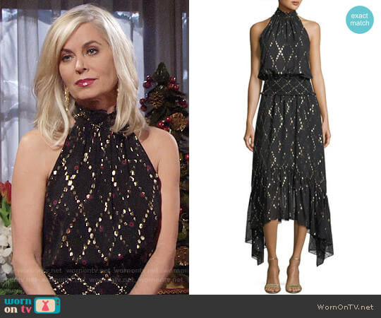 ALC Easton Dress worn by Ashley Abbott (Eileen Davidson) on The Young and the Restless