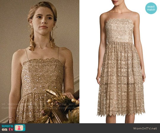 Alice + Olivia Alma Dress worn by Stephanie 'Stevie' McCord (Wallis Currie-Wood) on Madam Secretary