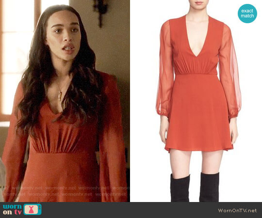 Alice + Olivia Cary Dress worn by Erica Dundee (Cleopatra Coleman) on Last Man On Earth