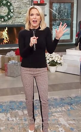 Megyn’s plaid pants on Megyn Kelly Today