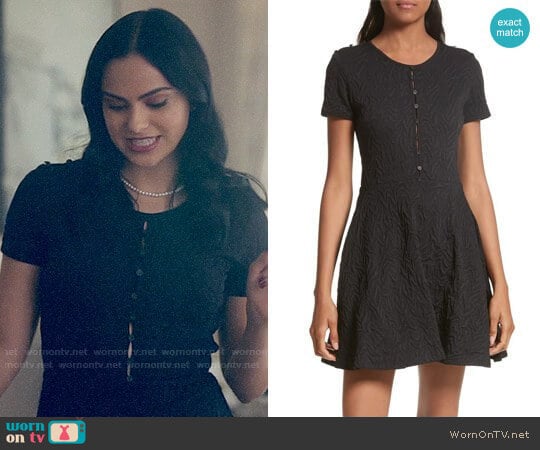 Opening Ceremony Desert Jacquard Flare Dress worn by Veronica Lodge (Camila Mendes) on Riverdale