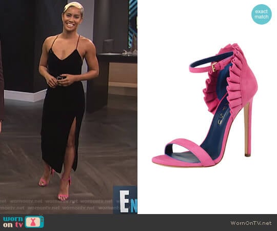 'Chloe' Sandal by Serap Su worn by Sibley Scoles on E! News