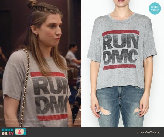 Run DMC Band Tee by DayDreamer worn by Nomi Segal (Emily Arlook) on Grown-ish