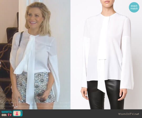 Pussy Bow Blouse by Givenchy worn by Dorit Kemsley on The Real Housewives of Beverly Hills