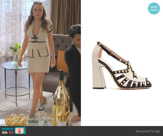 'Tracy' Pumps by Gucci worn by Fallon Carrington (Elizabeth Gillies) on Dynasty