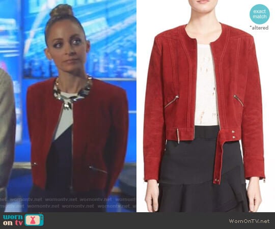 'Tatiana' Jacket by IRO worn by Portia Scott-Griffith (Nicole Richie) on Great News