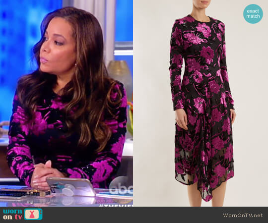 WornOnTV: Sunny’s black and pink floral dress on The View | Sunny ...