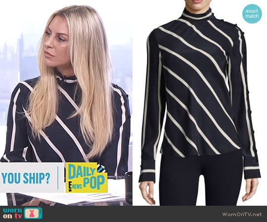 'Bretton' Top by Rag & Bone worn by Morgan Stewart on E! News