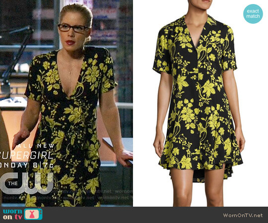 ALC Kayden Dress worn by Felicity Smoak (Emily Bett Rickards) on Arrow